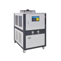 Refroidisseur d'eau neuf 10 CV refroidi par air en acier inoxydable R410A avec moteur, pompe et compresseur 380V