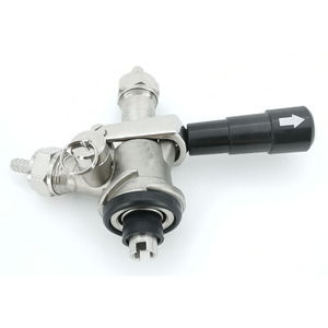 自家製ケガレーター ケグヘッドディスペンサー サンキータップシステム D Sタイプ ステンレス鋼プローブ圧力バルブ 金属ビールケグカプラー - Product Image 4