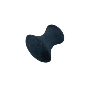 Natural Black Bian Stone Mushroom <b>Massager</b> Gua Sha Scraping Tool for Acupressure Meridian Muscle Relaxation - Product Image 6