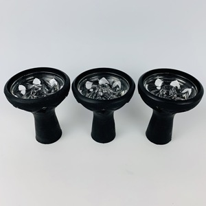 Prix d'usine personnalisé, vente en gros de bols à chicha en verre et silicone, accessoires pour chicha, boutique de chicha, usage domestique, ensemble de fumage - Product Image 3