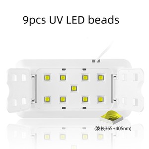 Nueva Lámpara de Uñas Profesional de 27W, Mini Lámpara UV LED Rosa con Forma de Ratón para Principiantes en el Cuidado de las Uñas - Product Image 3