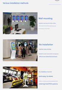 Kiosco de Pedidos de Comida de 21.5, 27, 32 y 43 Pulgadas, Máquina de Pago con Cámara, Kiosco de Autoservicio para Restaurantes, Personalizable - Product Image 4
