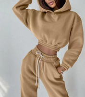 Ensemble de survêtement pour femmes, 2 pièces, avec logo personnalisé, nouvelle mode, pantalon de survêtement et sweat-shirt, ensembles décontractés, vente en gros