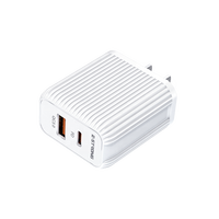 QC3.0 PD 20W Usb C Chargeur Adaptateur Téléphone Charge Rapide 33W GaN Chargeur Mural pour iphone samsung
