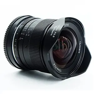 7Artisans 12mm F2.8 APS-C Wide Angle Prime Len Compatible with E/FX/EOS-M/M43 Mirroeless Camera Fuji X-M1 X-M2 X-E1 X-E2 X-E3