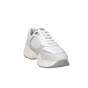 Sneakers Janet & Janet Donna blanches, taille 40, talon 4,5 cm, toile, chaussures tendance - Product Image 4