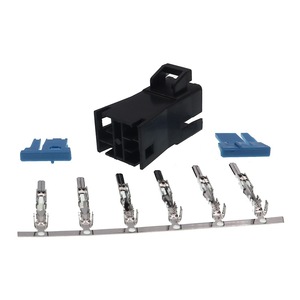 Conector Automotriz de 6 Pines, 2.8mm, Plástico Negro, Juego Completo para Cableado de Automóviles - Product Image 2