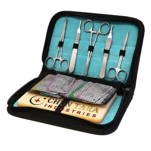 Kit d'entraînement à la suture pour usage médical, en acier inoxydable durable, ensemble d'instruments chirurgicaux manuels pour la formation - Product Image 1