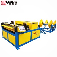 Équipement de production de conduits d'air Liding Auto Duct Line avec PLC pour la fabrication de conduits rectangulaires