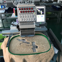 MT-1501 tête unique 15 aiguilles nouvel état machine à broder plate informatisée pour vêtements meilleurs prix