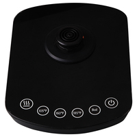 Bouilloire Électrique 2-en-1 Blanche avec Contrôle Mécanique Thermostatique, Capacité 1.6-2.0L, Classe d'Efficacité Énergétique, Protection Anti-Ébullition à Sec, Usage Domestique
