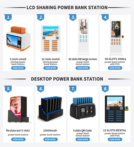 Station de recharge portable pour restaurants mobiles avec partage Wi-Fi et location de batteries externes, système de partage et application Android - Product Image 6