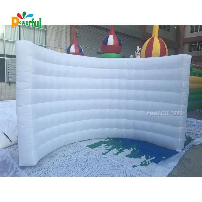 Sent from USA portable led photobooth backdrop inflatable 360 photo booth enclosure for event commercial activity