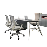 Fashion Design Mdf Executive Office Desk Director mobili per ufficio Boss Manager Office Desk Manager tavolo da lavoro moderno in legno