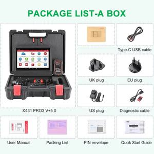 Launch X431 PRO3(V+5.0) V+ V5.0, Máquina de Diagnóstico Automotriz Obd2, Herramienta de Escaneo de Vehículos para Todos los Autos y Camiones - Product Image 6