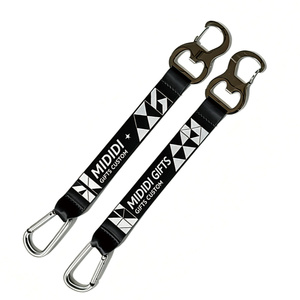 Bracelet tissé personnalisé en <span class=keywords><strong>tissu</strong></span> pour événements et festivals, ouvre-bouteille, cordon de poignet musical, cordon personnalisé avec logo - Product Image 4