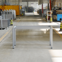 Pieds de meubles en acier pour tables de bureau, tables basses, tables informatiques, finition thermolaquée, OEM ODM