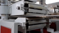 Pequeño tornillo cónico doble extrusora de plástico PVC Panel de techo