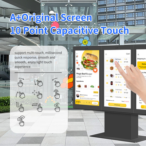 Totem publicitaire autonome à triple écran haute luminosité pour l'extérieur 4K Android 2500nits - Product Image 5