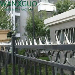 Hot bán sản phẩm mới nhúng nóng mạ kẽm chống leo tường gai cho khu dân cư bảo vệ - Product Image 4