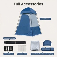 Comcoco APZ230 Tente de Douche Instantanée Personnalisée Imperméable pour Jardin, Plage, Camping, Abri d'Intimité Extérieur