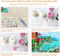 Peinture par numéros pour adultes et enfants, kits de peinture par numéros sur toile, kits de peinture pour l'artisanat artistique, cadeau, lion coloré 16x20 pouces