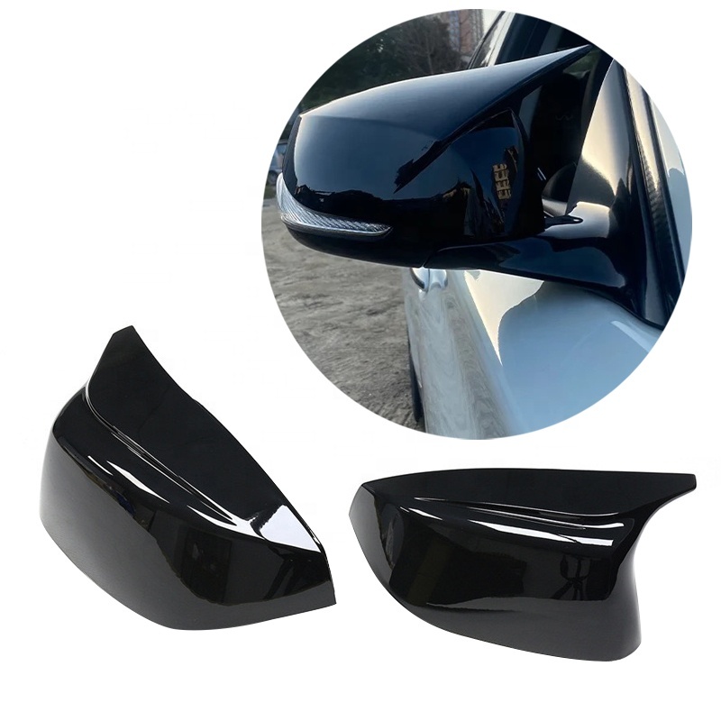 ABS Material Glossy Black Rearview Mirror