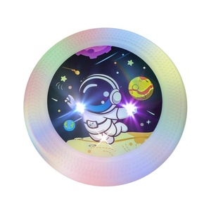 Flying <b>Disc</b> Toy LED Lights Perfect Birthday Camping Gifts for Kids Flashlight LED Light up Magic Flying Saucer <b>Disc</b> Game - Product Image 1