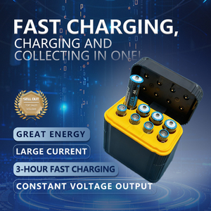 Étui de <span class=keywords><strong>charge</strong></span> pour <span class=keywords><strong>batterie</strong></span> au lithium pouvant contenir une <span class=keywords><strong>batterie</strong></span> au lithium-ion de 1,5 V - Product Image 5
