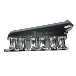 อะลูมิเนียมกลึงด้วยเครื่อง CNC สำหรับท่อร่วมไอดีแบบ Billet ของเครื่องยนต์ 2JZ GTE - ชิ้นส่วนเครื่องยนต์แบบกำหนดเอง - Product Image 5