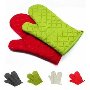 Guante para Horno de Microondas al por Mayor, 1 Unidad, Antideslizante, Aislante, Herramienta de Cocina, Guante de Algodón Resistente al Calor para Hornear - Product Image 3