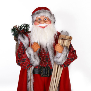 ขายส่งคริสต์มาสไฟฟ้าเต้นรําSanta Clasu 90 180ซม.ดนตรีSanta Clausสําหรับตกแต่งบ้านสําหรับโรงแรมจัดส่งห้างสรรพสินค้า - Product Image 2