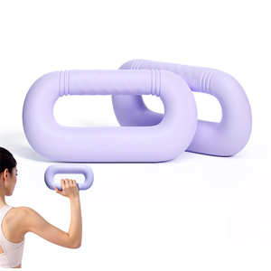 Xách tay PVC chống trượt xử lý Nhà Phòng tập thể dục tập thể dục quả tạ tay trọng lượng cho Pilates - Product Image 1