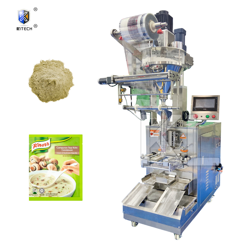 KL Automatique à Trois Côtés de Sachet de Nourriture Ensacher Verticale Soupe Poudre Machine à Emballer