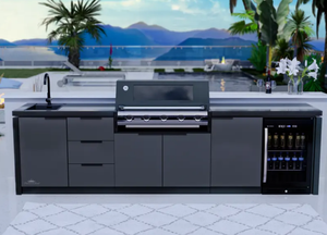 ตู้ย่างบาร์บีคิวก๊าซสแตนเลสสำหรับใช้กลางแจ้ง - Product Image 2