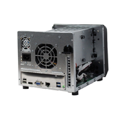 Serveur de stockage en réseau NAS Mini ITX avec baie de disque dur 3,5 pouces à échange à chaud, 4 pièces, OEM ODM personnalisé, ordinateur PC IPFS