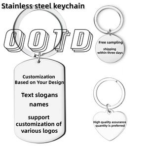 Porte-clés vintage classique en alliage d'acier inoxydable fait main, thème <span class=keywords><strong>m</strong></span>étéo, jours de pluie, encouragement, courage, souvenir - Product Image 5