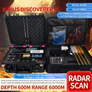 6 Remote 3D Prospecting Metal Detector - 33M Depth, Anti-Interference, for Outdoor Gold Mining Sirius 6th Generation Genuine Gre - Product Image 2