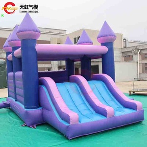 Tobogán Inflable Morado <span class=keywords><strong>de</strong></span> 5x3.5m, <span class=keywords><strong>Casa</strong></span> <span class=keywords><strong>de</strong></span> Brinco Inflable Comercial <span class=keywords><strong>para</strong></span> <span class=keywords><strong>Alquiler</strong></span> en Carnavales - Product Image 2