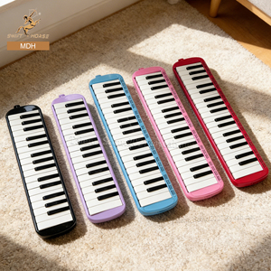 Venta Directa <span class=keywords><strong>de</strong></span> Fábrica, <span class=keywords><strong>Precio</strong></span> al por Mayor, Melódica Colorida <span class=keywords><strong>de</strong></span> 32 y 37 Teclas con Estuche Rígido, Personalización OEM ODM Disponible - Product Image 2