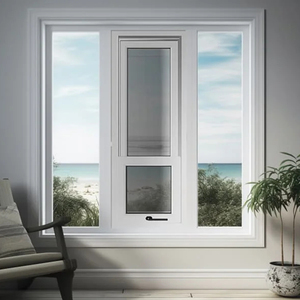 Bắc Mỹ mới nhất thiết kế nướng PVC trượt cửa sổ uPVC nhựa trượt cửa sổ kính - Product Image 3