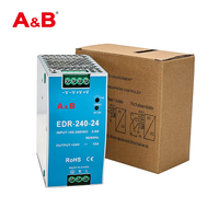 Alimentation à découpage CA/CC 12V 10A 240W à sortie unique sur rail DIN pour équipement d'automatisation