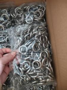 Độ chính xác chủ đề Eye Bolt din580 Hot Dip mạ kẽm M10 để <span class=keywords><strong>M20</strong></span> Vòng vít cho tải mang Carbon thép mắt nâng bu lông - Product Image 5