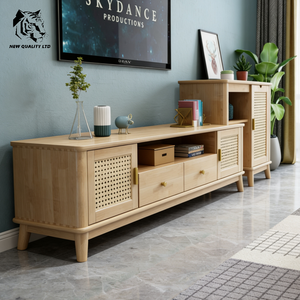 Mueble para TV de madera, diseño nuevo, ecológico, personalizable, en stock, de fábrica, al precio más bajo, para sala de estar. - Product Image 3