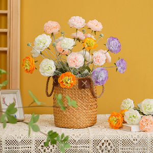 Fleur artificielle de lotus en fleurs simulées Ruilisi, 30cm-190cm, branche blanche, décoration intérieure, accessoires de mariage - Product Image 1