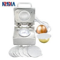 Machine de scellage manuelle pour capsules de café en acier inoxydable de qualité alimentaire, pour usage domestique et professionnel, machine d'emballage de capsules