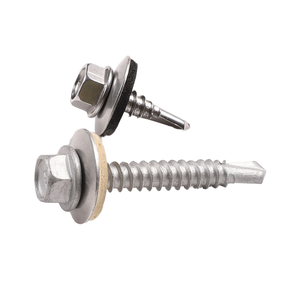 Wxsny Fatener Zinc Galvanized Stainless Steel Conical <strong>Rubber</strong> Epdm Bonded Sealing <strong>Washer</strong> for Self Drilling <strong>Roofing</strong> Screws - Product Image 5