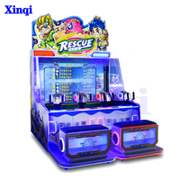 Machine de jeu de tir aquatique à monnayeur pour 4 joueurs, modèle « Crisis Rescue », avec système de rédemption de tickets, en promotion directe usine
