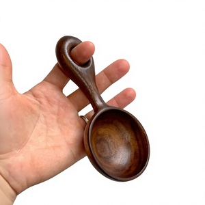Cuchara Medidora de Café de Madera con Mango Largo, Ecológica, Reutilizable, Utensilio de Cocina, Capacidad de 10ml/20ml/30ml, Acabado Espejo - Product Image 4