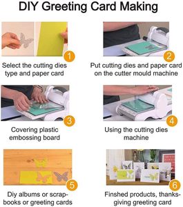 Troqueles de Metal para Manualidades con Forma de Corona de <span class=keywords><strong>Acebo</strong></span> para Tarjetas, Álbumes de Recortes, Manualidades con Papel, Tarjetas de Felicitación, Cumpleaños - Product Image 4